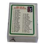 Set of Cards For The Top 60 Money Winners of 1980