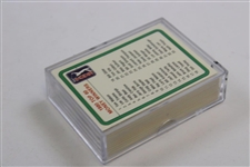 Set of Cards For The Top 60 Money Winners of 1980