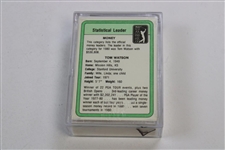 Set of Cards For The Top 60 Money Winners of 1980