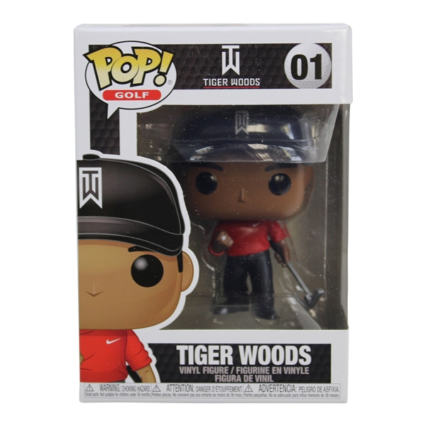 Tiger Woods 'Pop! Golf' Funko Pop #01 in Original Unopened Box