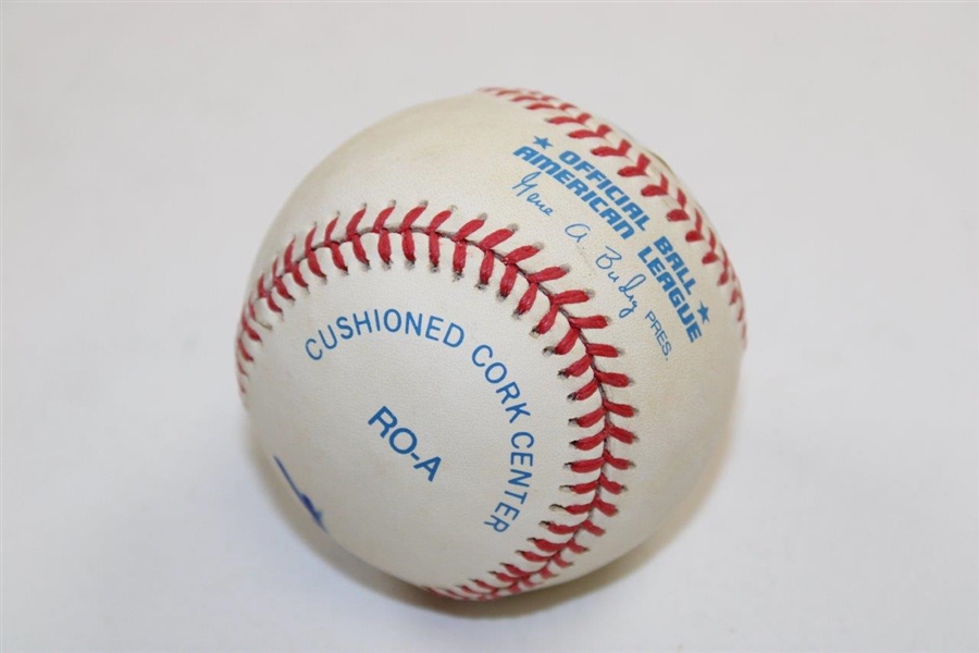 Sam Snead Signed Rawlings Official American League Baseball PSA/DNA FULL COA #AH51006