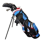 Top-Flite Junior Left-Handed Irons & Woods Set with Odyssey Two-Ball Putter - Used