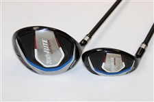 Top-Flite Junior Left-Handed Irons & Woods Set with Odyssey Two-Ball Putter - Used
