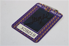 Jose Maria Olazabal Signed 1994 Masters SERIES Badge #X09219 JSA ALOA