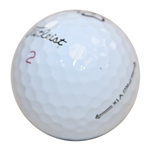 Scottie Scheffler Signed Titleist 2 Pro-Vix Golf Ball JSA ALOA