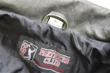 Vintage Leather PGA Tour Life Member Partners Club Bomber Jacket - Size XL