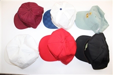 Six (6)Major Championship Course Unworn Hats