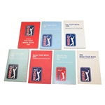 Group of Forty-Eight (48) Golf Publications Inc. Programs, Record Books, Journals & more