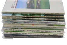 Group of Forty-Eight (48) Golf Publications Inc. Programs, Record Books, Journals & more