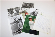 Assorted OPEN Championship Official Programs with Lady Golfer Wire Photos