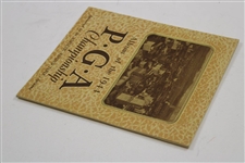 1944 PGA Championship at Manito G&CC Program in Near Mint Condition - Bob Hamilton Winner
