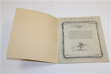 1944 PGA Championship at Manito G&CC Program in Near Mint Condition - Bob Hamilton Winner