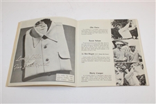 1944 PGA Championship at Manito G&CC Program in Near Mint Condition - Bob Hamilton Winner