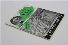 1952 PGA Championship at Big Spring Golf Club Program - Jim Turnesa Winner