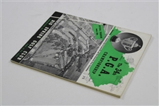 1952 PGA Championship at Big Spring Golf Club Program - Jim Turnesa Winner