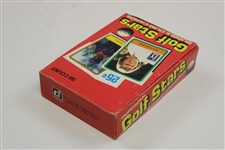 1981 Donruss Golf Stars Bubble Gum Card Box with 36 Unopened Packs