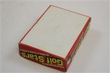 1981 Donruss Golf Stars Bubble Gum Card Box with 36 Unopened Packs