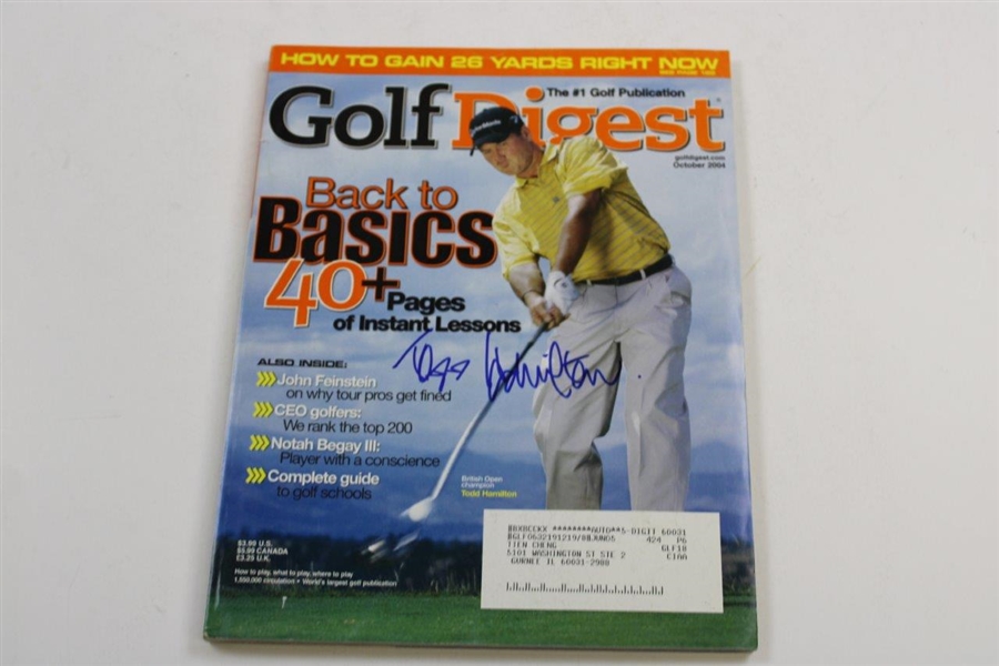 Spieth, Els & Hamilton Signed Golf Digest/Golf World Magazines JSA ALOA