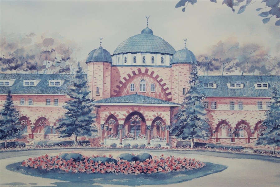 Hale Irwin Signed Medinah Country Club 'The Tradition Continues' Matted Print