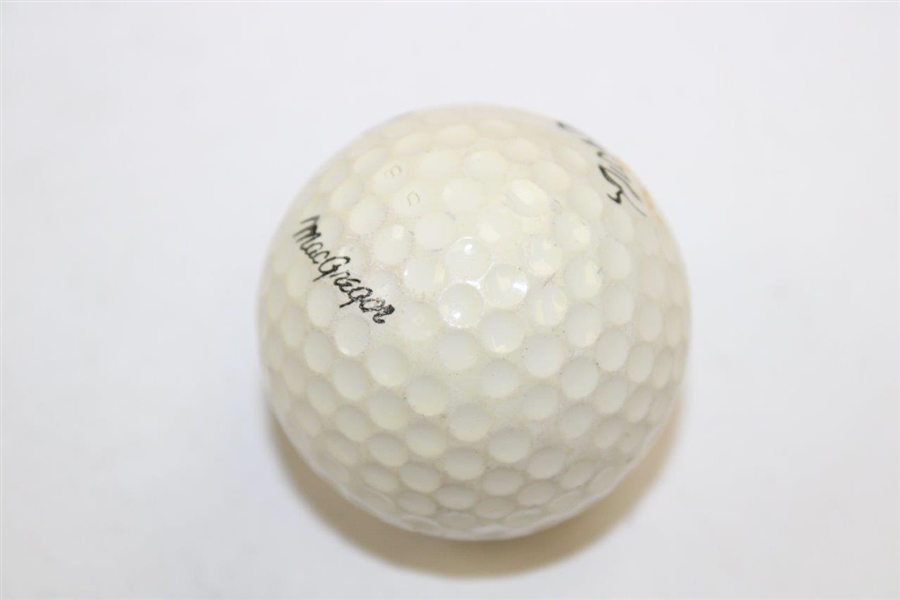 Jack Nicklaus Signed Golden Bear Logo Golf Ball - Ralph Hackett Collection JSA ALOA