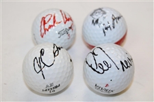 Coody, Snead, Brue & Trevino Signed Match Used Golf Balls - Hackett Collection JSA ALOA