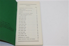 1934-1984 Augusta National Records of the Masters Tournament Booklet