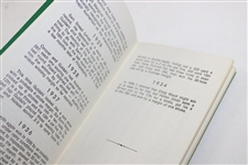 1934-1984 Augusta National Records of the Masters Tournament Booklet