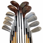 Full Set Of MacGregor Tommy Armour Model TDA-40 Irons with Woods