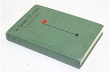 1963 'A Game Of Golf' 50th Anniversary Edition Book by Francis Ouimet