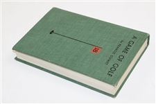 1963 'A Game Of Golf' 50th Anniversary Edition Book by Francis Ouimet
