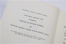 1963 'A Game Of Golf' 50th Anniversary Edition Book by Francis Ouimet