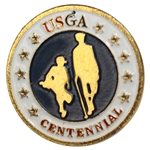 Francis Ouimet & Eddie Lowery USGA Centennial Lapel Pin