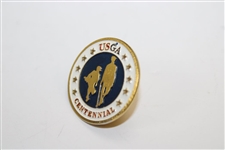 Francis Ouimet & Eddie Lowery USGA Centennial Lapel Pin