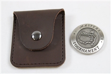 Augusta National Golf Club Masters Logo Marker Coin in Leather Case