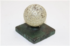 Antique Cast Iron Troy Eastern Malleable Iron Company Paperweight