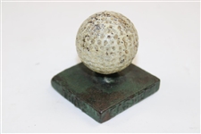 Antique Cast Iron Troy Eastern Malleable Iron Company Paperweight