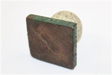 Antique Cast Iron Troy Eastern Malleable Iron Company Paperweight