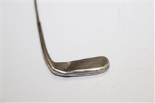 Two (2) Classic Sterling Silver Golf Club Themed Pins