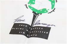 Gene Sarazen Signed 'Three Amigos Celebrity Golf Classic Flag' JSA ALOA