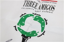 Gene Sarazen Signed 'Three Amigos Celebrity Golf Classic Flag' JSA ALOA