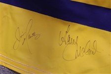 Large CBS Banner Signed by Nantz, Venturi, Wright, Summerall & McCord JSA ALOA