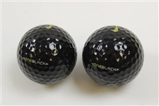 Four (4) Sleeves of Nike TW Tiger Woods OneBlack 'The One' Golf Balls