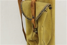 Vintage R. H. Buhrke Co. Canvas & Leather Golf Bag - Pat. June 12, 1917