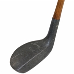 c. 1920 Huntly Putter with Unique Thumb Groove Grip - Pat 165,384