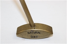 Unique Center Shafted Natural Golf Putter