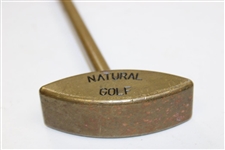 Unique Center Shafted Natural Golf Putter