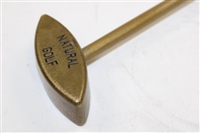 Unique Center Shafted Natural Golf Putter