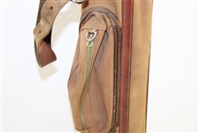 Classic Hotze Canvas & Leather Golf Bag - Hot Z