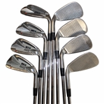 Set Zevo Irons (3-Pw) Microtaper Shafts (Stiff) Great Condition - 1990's