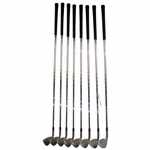 Set Zevo Irons (3-Pw) Microtaper Shafts (Stiff) Great Condition - 1990's